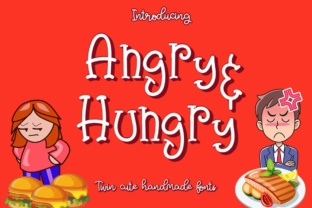 Angry Hungry: A Display Font with Bite and Character