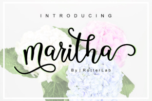 Maritha Script: Elegant Lettering for Modern Creatives